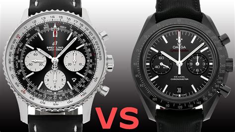 omega speedmaster vs breitling navitimers|Speedmaster vs. Navitimer .